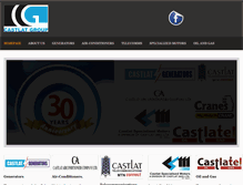 Tablet Screenshot of castlatgroup.com